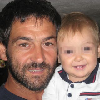 Filippo Di Vita e suo figlio Alessandro nel 2013