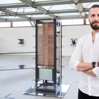 Fondazione Zegna: "L'altra forma delle cose (AAS47692 / Picea abies)" di Emilio Vavarella, foto Damiano Andreotti