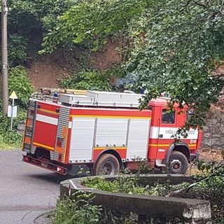 Valdilana: frana in frazione Torello, ma la viabilità resta regolare, foto archivio