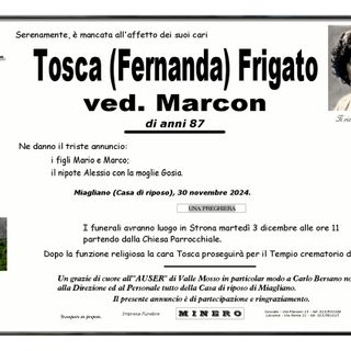 Tosca (Fernanda) Frigato Ved. Marcon