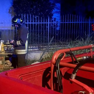 Ponderano: Fuoriuscita di gas da una colonnina, intervento dei Vigili del Fuoco
