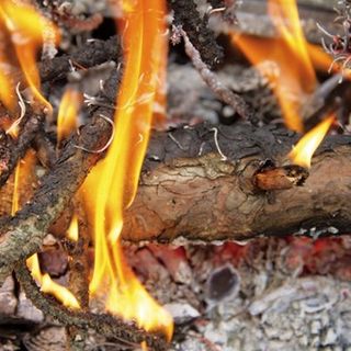 Sterpaglie a fuoco a Cossato, intervento dei Vigili del Fuoco