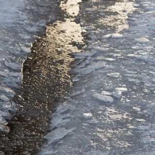ghiaccio strada