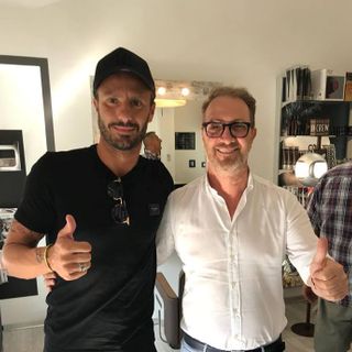 Alberto Gilardino in città. Riccelli: "Il sogno è vederlo presidente onorario della Biellese"