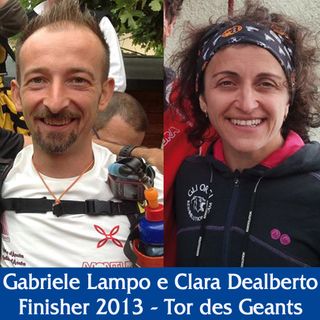 Gabriele Lampo e Claudia Dealberto