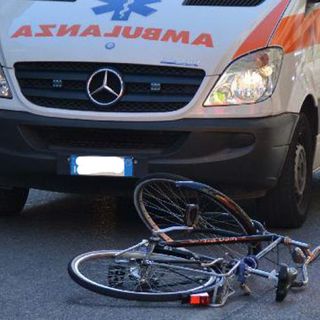 Incidente tra auto e bicicletta a Chiavazza, foto archivio