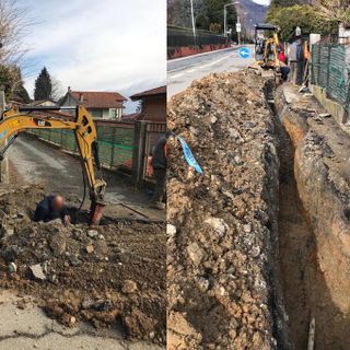 La posa della fibra crea disagi in tutta Pollone, Delsignore: "Valutiamo risarcimento danni" FOTO