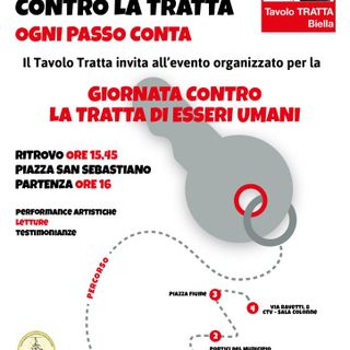 Camminiamo contro la Tratta – ogni passo conta