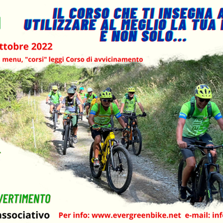 Al via un corso di avvicinamento alla MTB ed E-Bike
