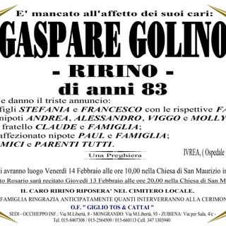 Gaspare Golino -Ririno-