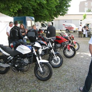 Fine settimana a Sordevolo per il club francese "Morini Passion". In programma gite nel Biellese