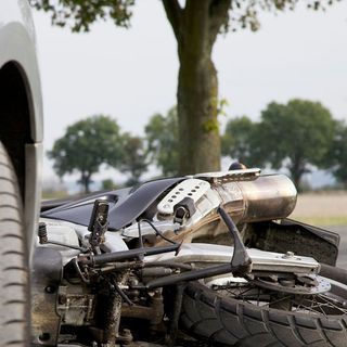 Scontro tra un'auto e una moto a Mongrando, uomo in ospedale, foto archivio