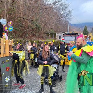Netro, l'allegra sfilata di maschere e gruppi mascherati FOTO e VIDEO di Nicola Rasolo per newsbiella.it