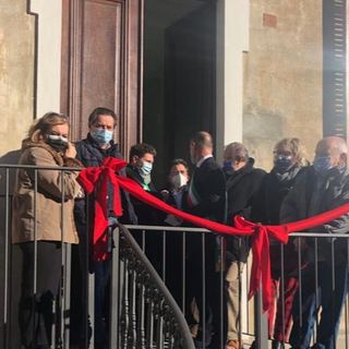 L'inaugurazione degli alloggi