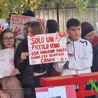 Il "no" dei ragazzi delle medie di Chiavazza alla violenza contro le donne