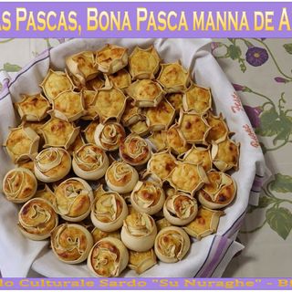 Nell’immagine, Pasqua 2024, “pardulas” prodotte a Biella da soci di Narcao