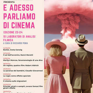 Cossato, "E adesso parliamo di cinema", nuovo appuntamento l'11 gennaio