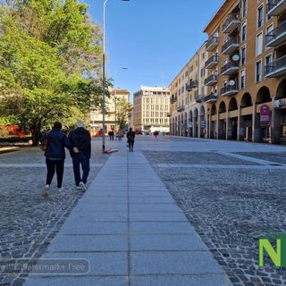 La nuova Piazza Vittorio Veneto a Biella location di Aspettando Bolle di Malto