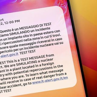 IT-Alert: domani secondo test a Torino e provincia