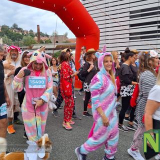 Pigiama Run: in 1500 per sostenere i bambini malati di tumore - foto e video Rasolo per newsbiella.it