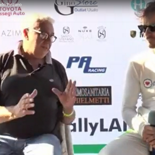 119 equipaggi al via del Rally Lana 2022, a destra Corrado Pinzano - Foto archivio newsbiella.it