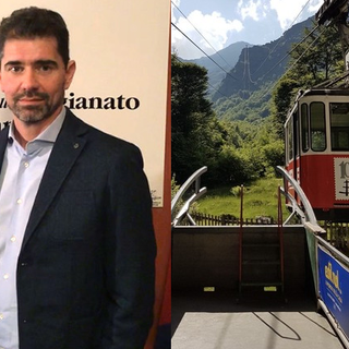 Il presidente delle Funivie Oropa Gionata Pirali