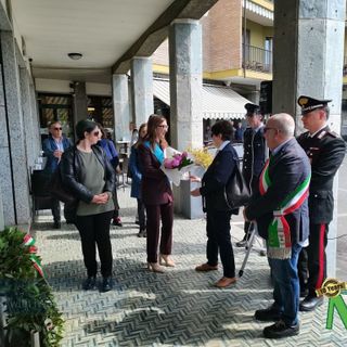 A Mongrando la Commemorazione di Rinaldo Antonino, guardia giurata