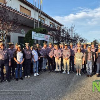 Alpini infesta a Biella per il patrono San Maurizio, Fulcheri: "L'adunata nazionale deve essere l'adunata di tutti" FOTO Beppe Rasolo
