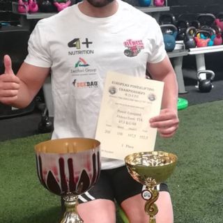 Powerlifting, Alessio Santi in Inghilterra si aggiudica il terzo titolo europeo