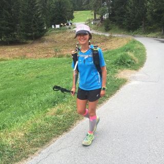 Chiara Tallia finisher al Tor des Geants 2018