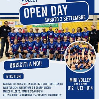 Open Day del Team Volley al Palasport di Lessona