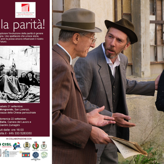 Teatrando: &quot;Un percorso teatrale per ricordare un accordo che fece la storia&quot; - Foto di Franco Ramella.