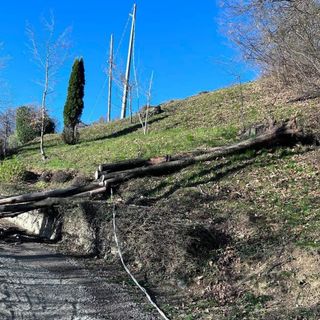 Forte vento, disagi a Tollegno