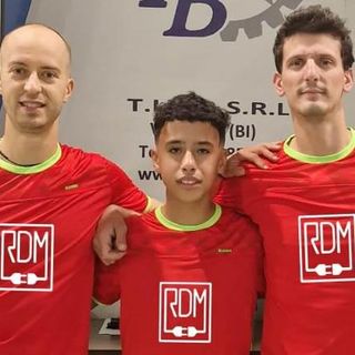 Da sinistra: Luca Lanza, Mattia Noureldin e Stefano Erba.