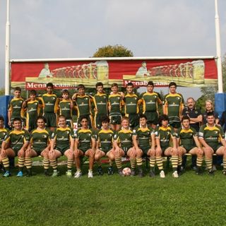 La squadra Under 16 del Biella Rugby