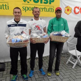 Il podio della Castellazzo Half Marathon