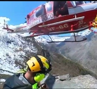 escursionista salvata