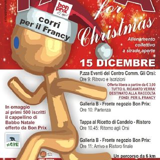 Podismo - I Tapa Run Biella corrono per Francy con newsbiella.it