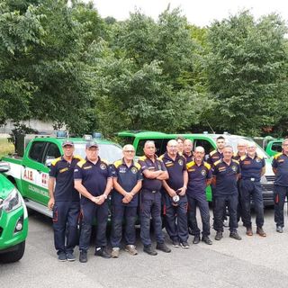 Volontari AIB in missione in Sicilia, Sardegna e Calabria per gli incendi boschivi