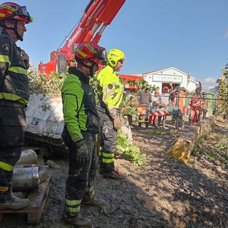 Maltempo in Toscana: i Vigili del Fuoco di Biella ancora impegnati tra Campi Bisenzio e Firenze, FOTO