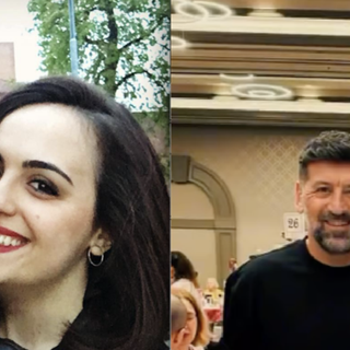 A sinistra Valerio Amodio Giurni e Silvia Moramarco, a destra Mario Paglino e Gianni Grossi