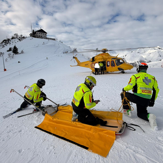 Incidente a Bielmonte, ferito uno sciatore: arriva l'elisoccorso