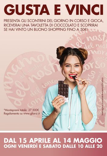 Al parco commerciale Gli Orsi, Gusta e Vinci con il Concorso di Primavera