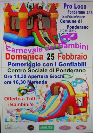 A Ponderano il Carnevale dei bambini - Foto Pro Loco Ponderano A Ponderano il Carnevale dei bambini - Foto Pro Loco Ponderano