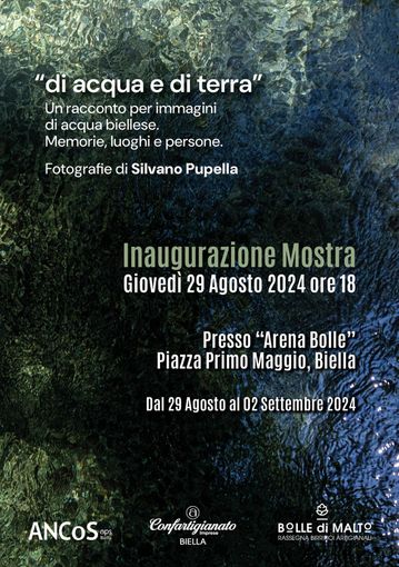 A Bolle di Malto la mostra "di acqua e di terra"