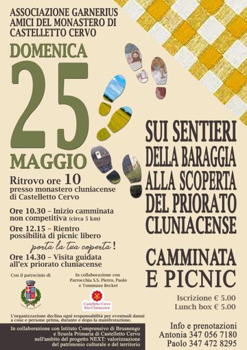 I bambini della primaria di Castelletto Cervo vi invitano a un pic nic lungo i sentieri della Baraggia