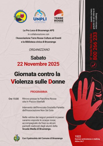 Brusnengo dice "no" alla violenza contro le donne Brusnengo dice "no" alla violenza contro le donne