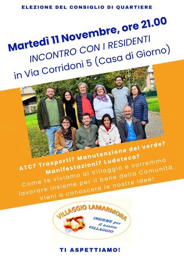 Biella, verso le elezioni dei consigli di quartiere "insieme per il nostro villaggio" si presenta Biella, verso le elezioni dei consigli di quartiere "insieme per il nostro villaggio" si presenta