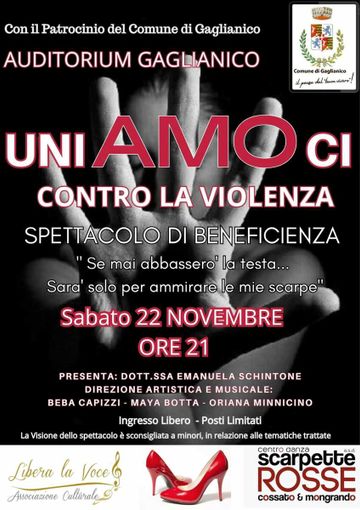 "Uniamoci contro la Violenza” a Gaglianico