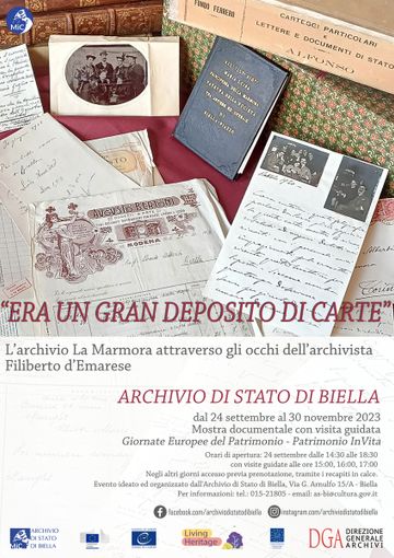 “Era un gran deposito di carte”. All’Archivio di Stato di Biella una mostra per raccontare documenti, archivi ed archivisti